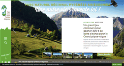 Desktop Screenshot of parc-pyrenees-ariegeoises.fr