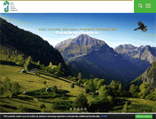 Tablet Screenshot of parc-pyrenees-ariegeoises.fr